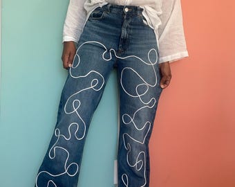 Jeans revisités, denim upcyclé
