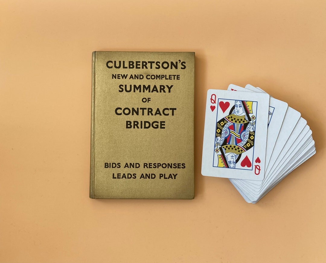 Culbertsons Summary of Contract Bridge by Ely Culbertson Etsy