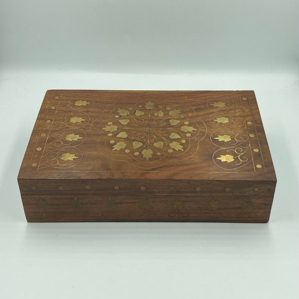 Decorative Brass Box Etsy