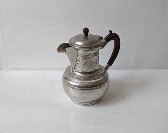 My Lady, Hand Hammered Pewter Coffee Pot, Vintage