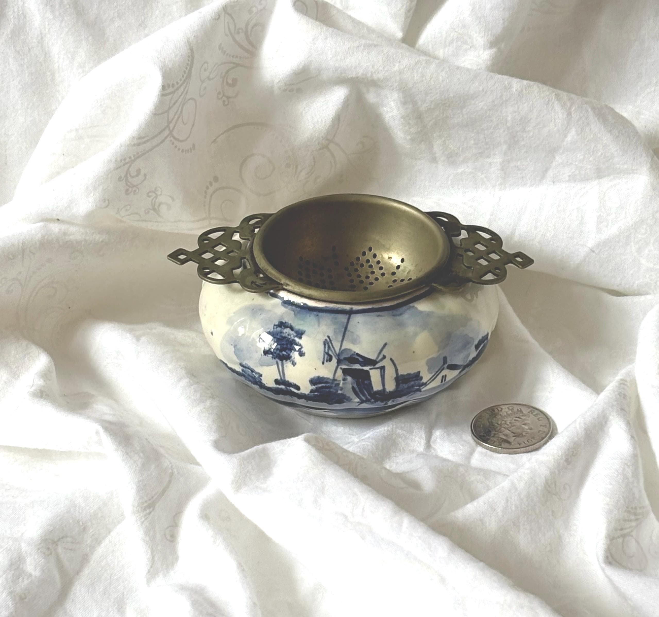 Vintage Dutch Tea Strainer - Etsy