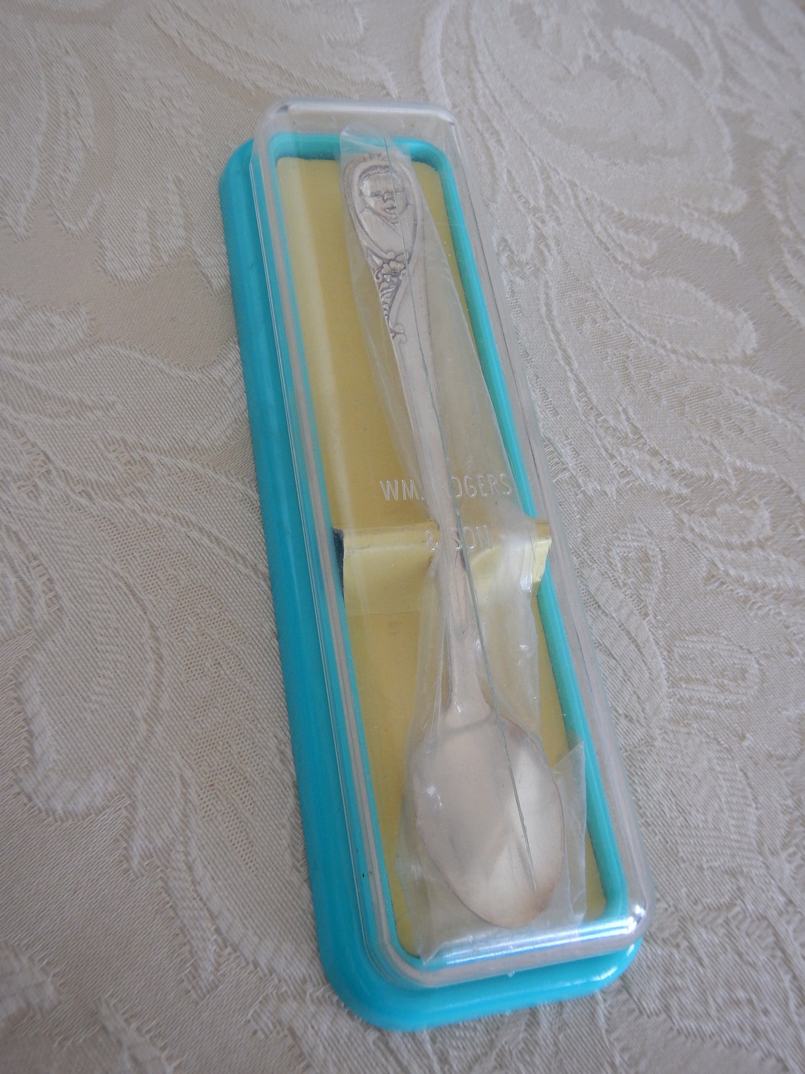 Vintage 1950's Gerber Baby Spoon Winthrop Silver Plate Etsy