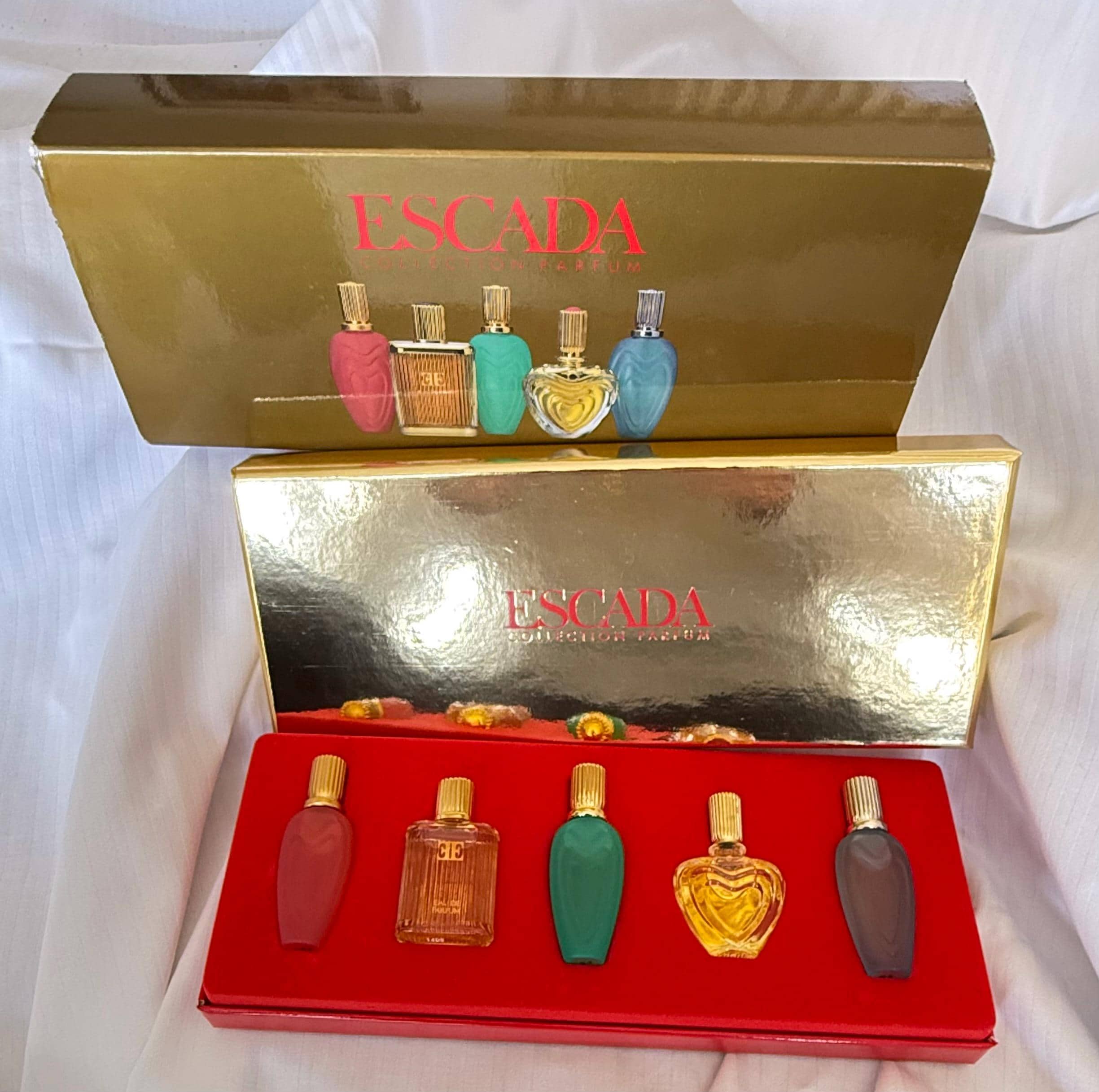 ESCADA COLLECTION 廃盤品 レア 限定価格 Vintage Escada 1990's Limited Edition Collection, Parfum Gift Set
