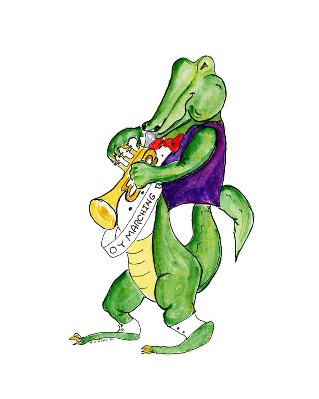 Louisiana, New Orleans, French Quarter, Mardi Gras, Alligator