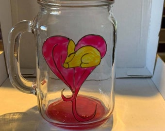 Fluttershy Mason Jar