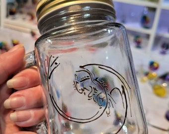 Toothless Mason Jar