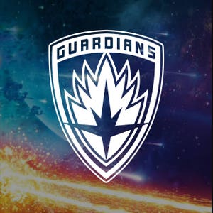 Guardians of the Galaxy vinyl decal / Guardians of the Galaxy 2 Logo / Sticker for car, iphone, laptop decal image 1