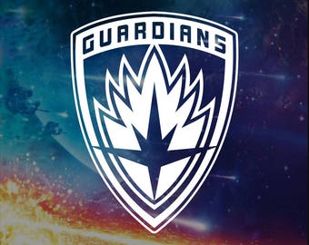 Guardians of the Galaxy vinyl decal / Guardians of the Galaxy 2 Logo  / Sticker for car, iphone, laptop decal