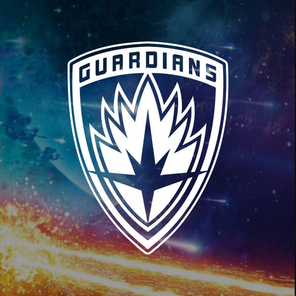 Guardians of the Galaxy vinyl decal / Guardians of the Galaxy 2 Logo  / Sticker for car, iphone, laptop decal