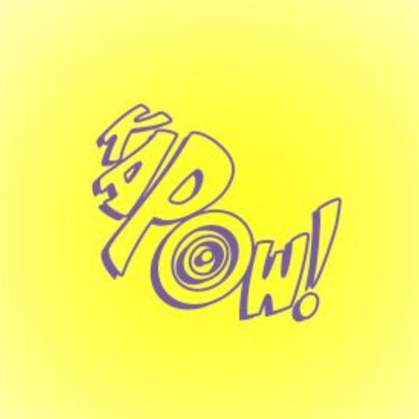 Kapow Decal /  Kapow sticker / retro batman / Classic batman  Adam West / Retro sticker / Batman decal / Batman Gift / Superhero Birthday