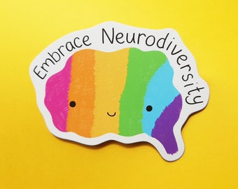 Mental Health Magnet - Embrace Neurodiversity