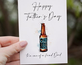 Brewdog Punk IPA Father's Day Card: One-of-a-Kind Dad