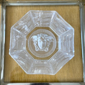 VERSACE Medusa Lumière Whiskey Glas * Versace by Rosenthal * Hollywood Regency Stil