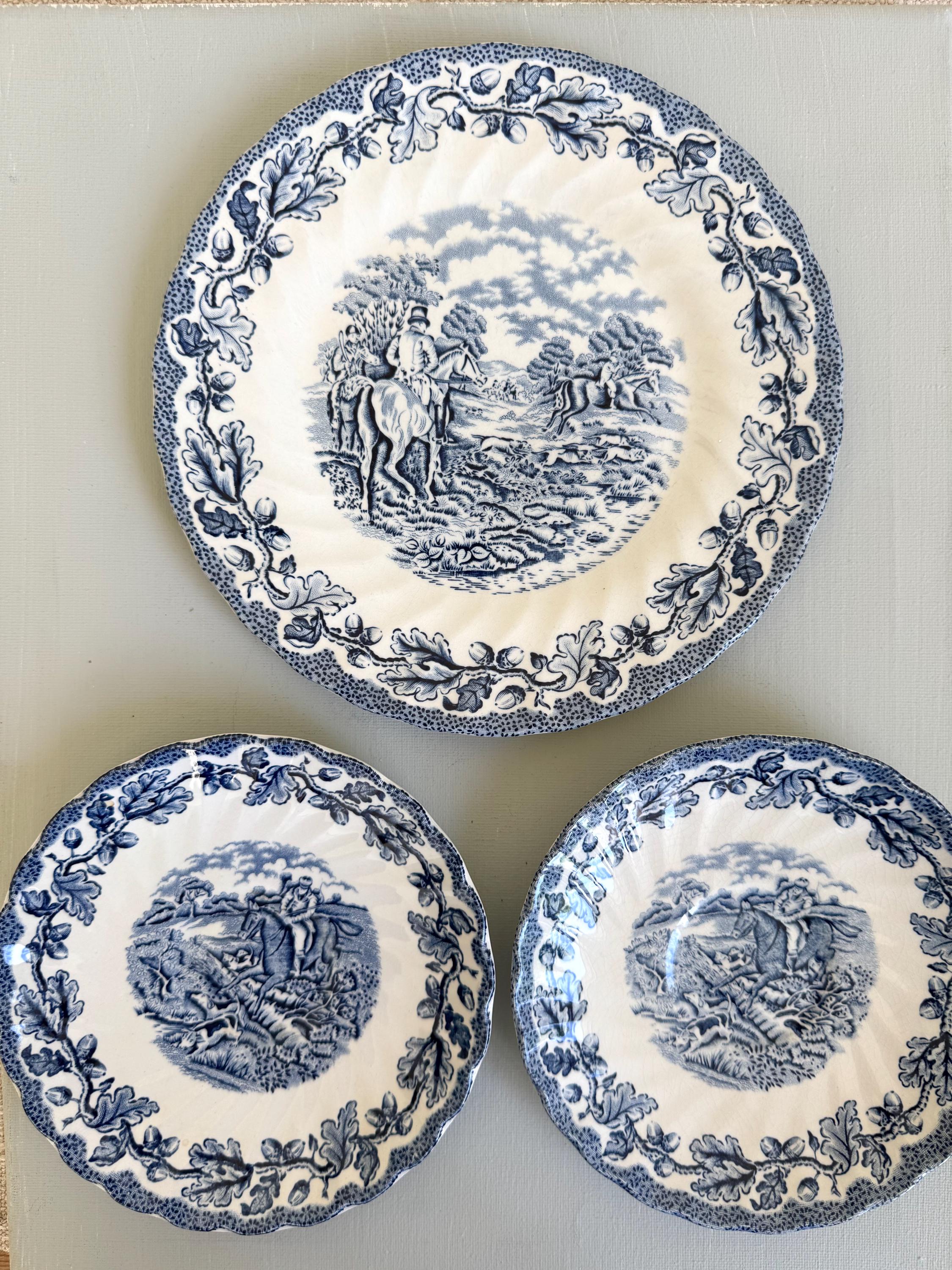 Myotts Country Life Plates - Etsy Finland