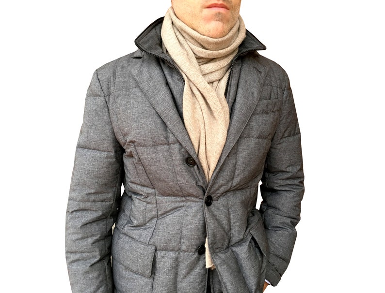 100 Cashmere Scarf Made in Italy Etsy