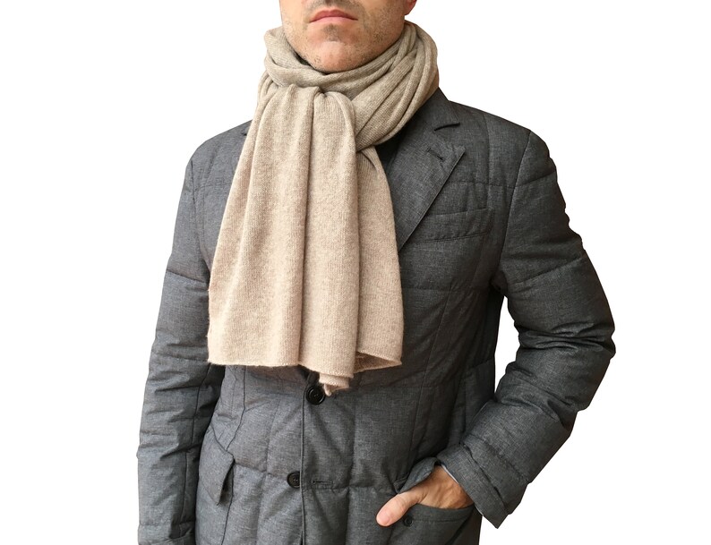 100 Cashmere Scarf Made in Italy Etsy