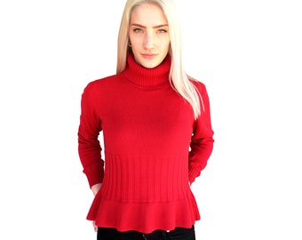 100% Cashmere sweater Christmas - Handmade in Italy