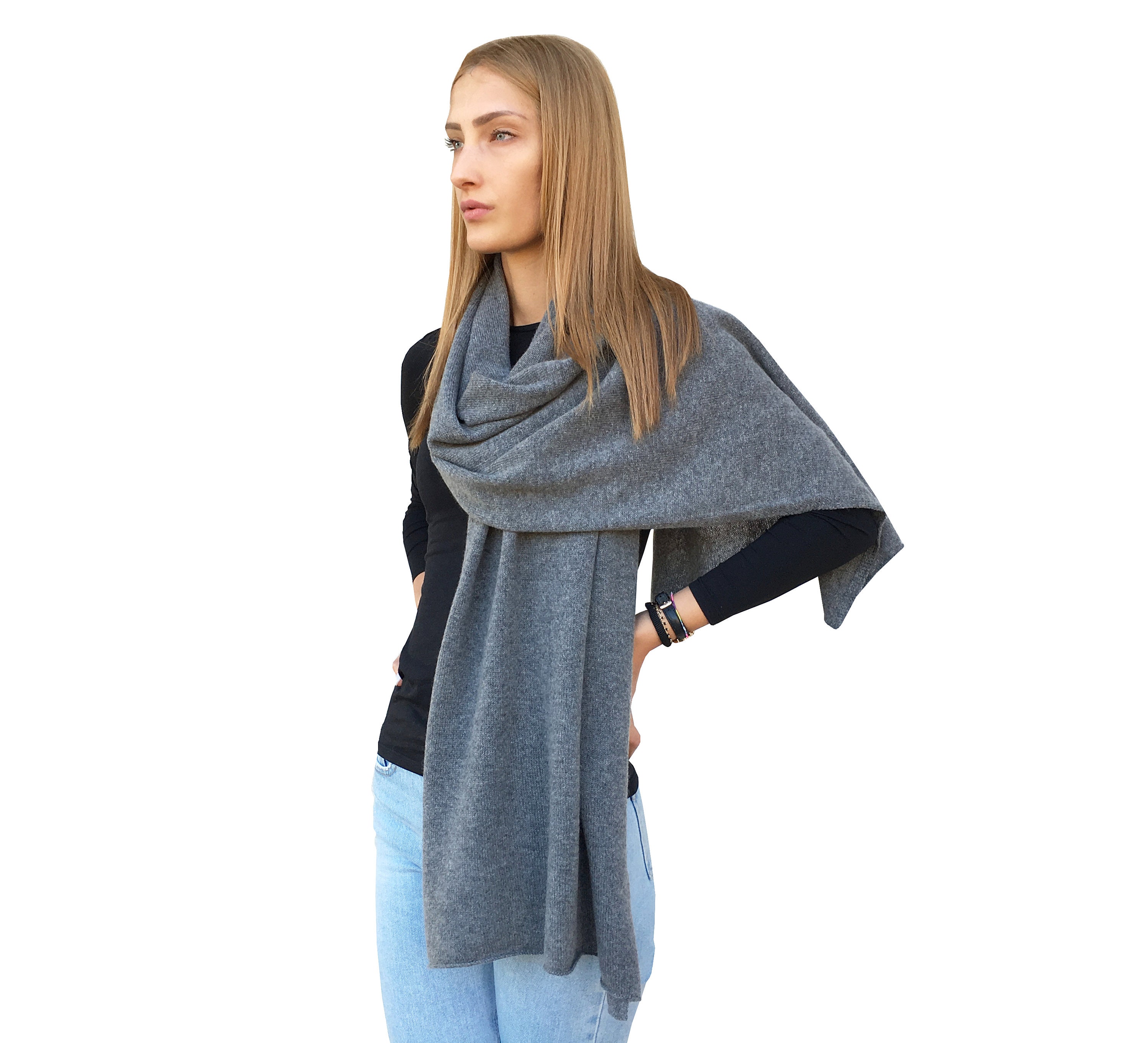 小物 PRY/SLV925 Double-Wrap Cashmere Snood pry cashmere 100% snood SLV925