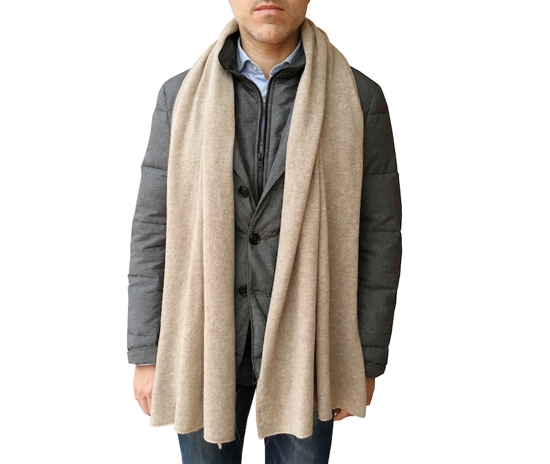 100 Cashmere Scarf Made in Italy Etsy