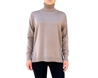 Women 100% Cashmere Sweater Made in 