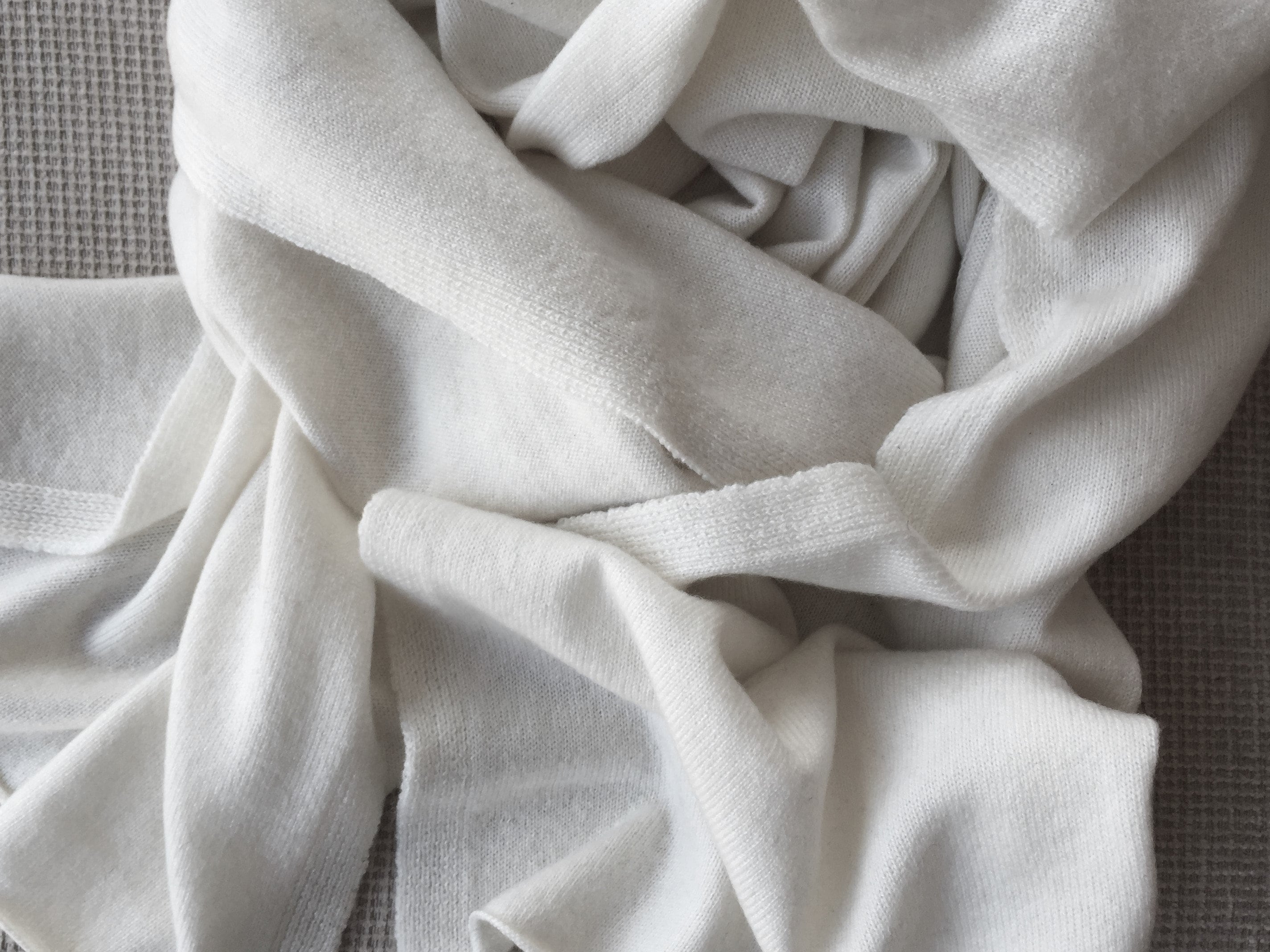 Sciarpa In Cachemire Fatto A Kashmir – 90% Lana Merino, 10% Seta, 79x28 Pollici, Super Morbida, Calda, Perfetta Per Regalo Ed Eleganza