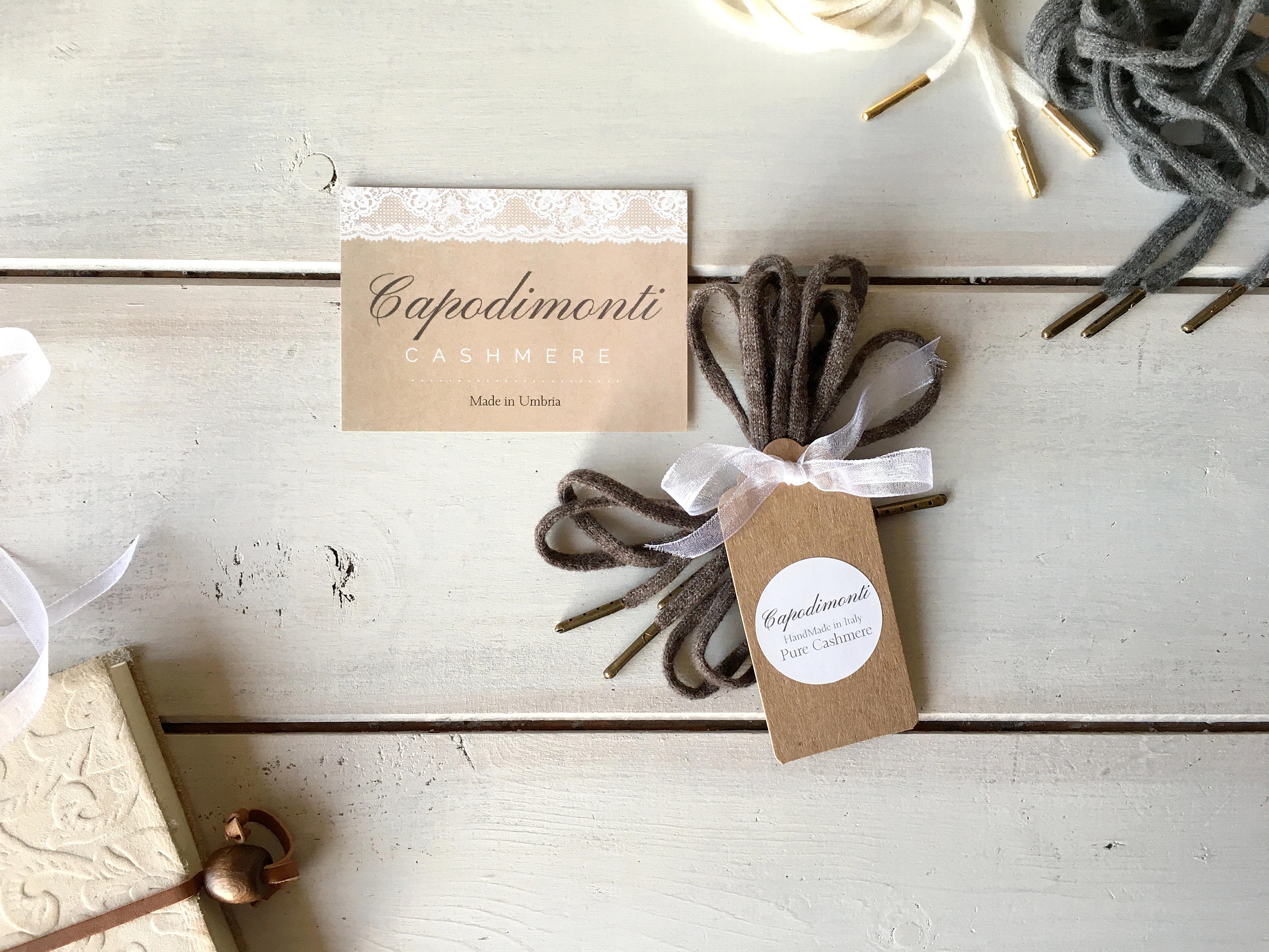 100cashmere Shoelaces Handmade in Italy Etsy