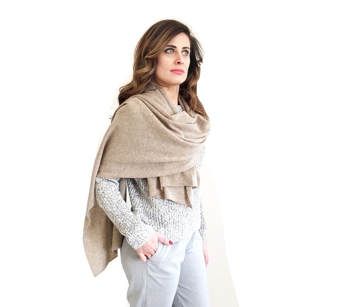 Cashmere Blanket Scarf Cashmere Shawl Cashmere Wrap Etsy