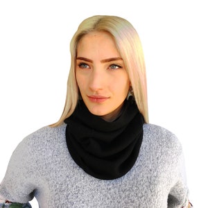 cashmere snood, cashmere scarf, neck warmer, cashmere neckwarmer, women snood