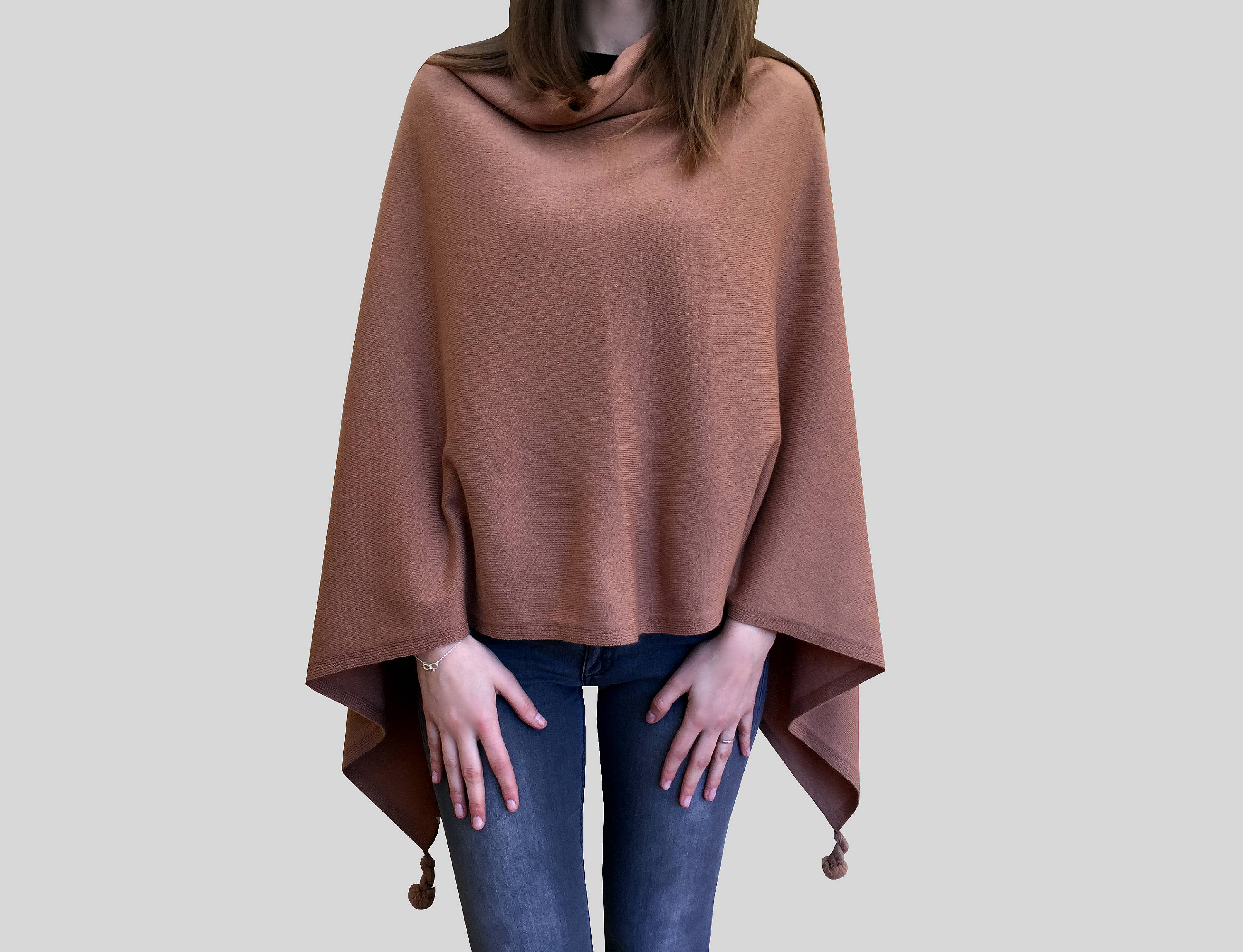 poncho wrap coat