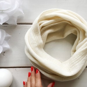 Men 100% Cashmere snood - Made in Italy