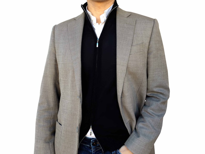 Esprit Maglione Uomo Marrone Maglia Manica Lunga