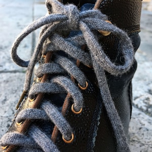 100%cashmere Shoelaces Handmade in Italy - Etsy