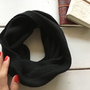 cashmere snood, cashmere scarf, neck warmer, cashmere neckwarmer, women snood