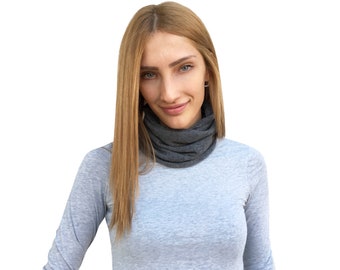 100% Cashmere women snood - Made in Italy