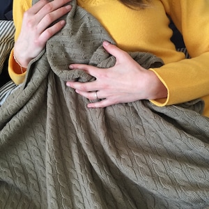 Cashmere Blanket Extra Large 100% Pure Italian Cashmere Blanket - Made in Italy