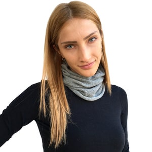 cashmere snood, cashmere, neck warmer, cashmere neckwarmer, women snood