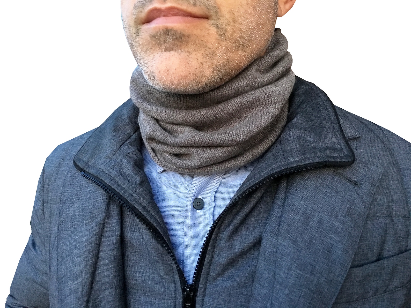 Cashmere Snood, Neck Warmer Men, Mens Neck Warmer, Cashmere Scarf Etsy