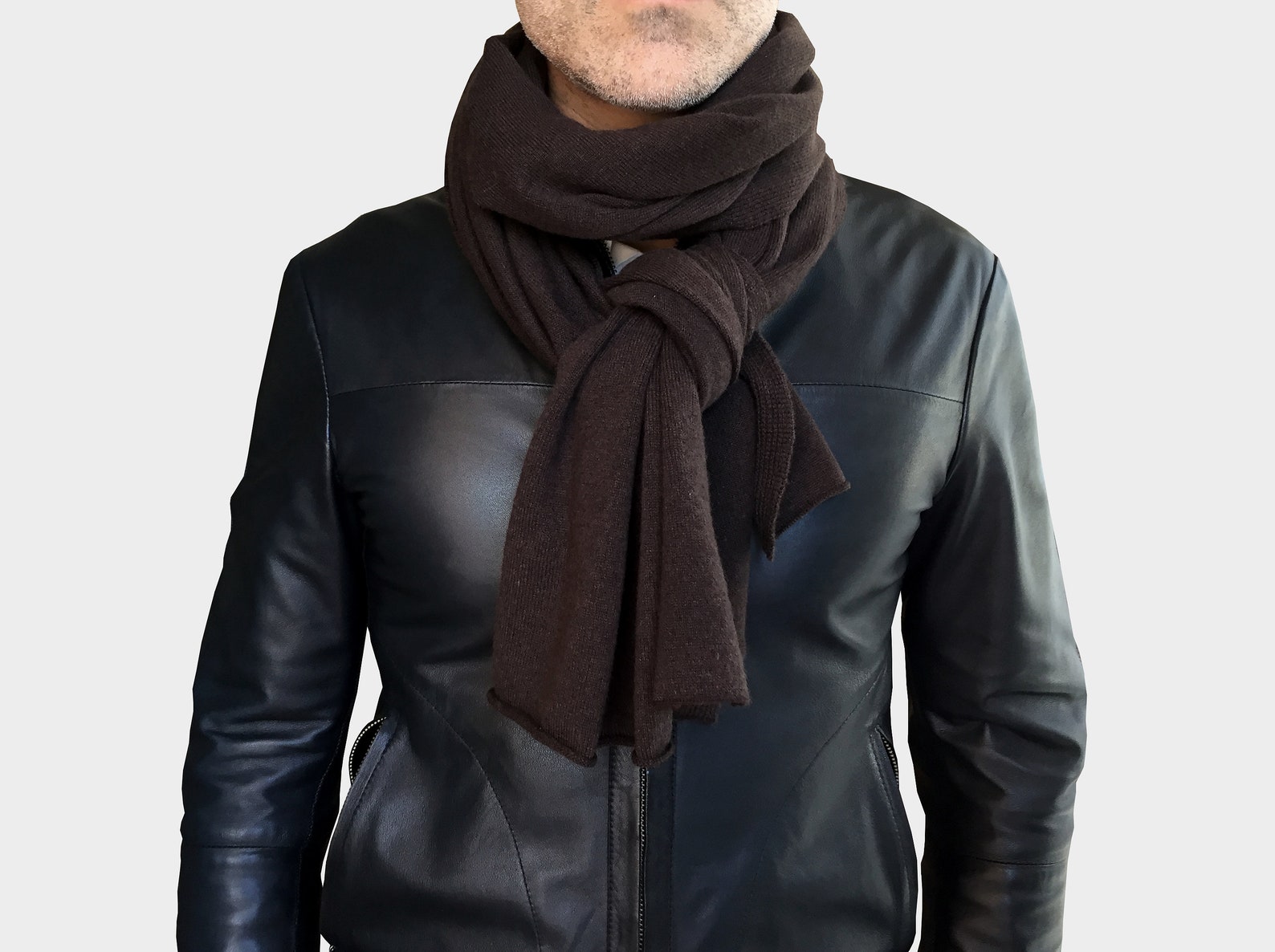 Wool & Cashmere Men's Scarf
