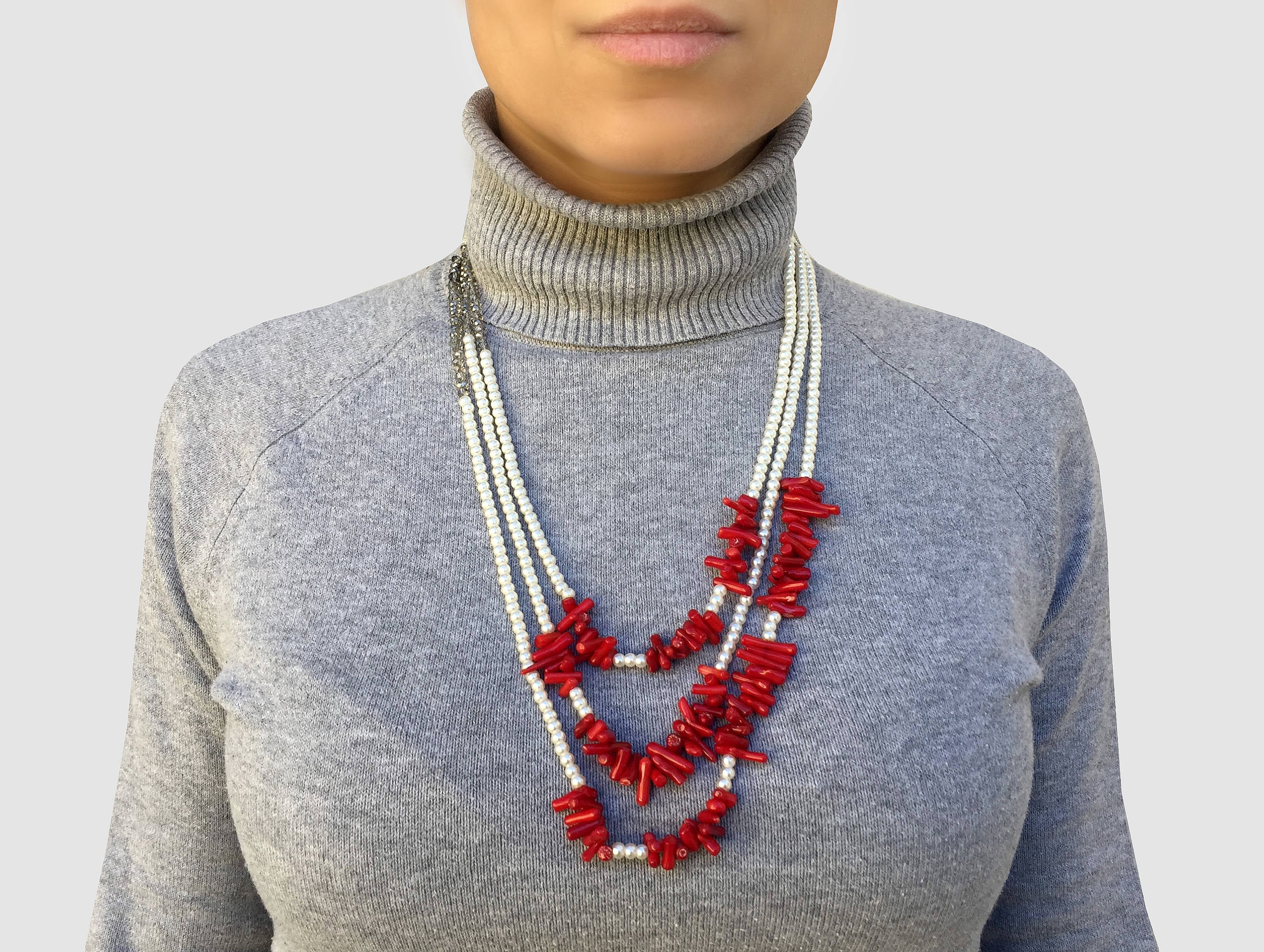 Collana sautoir | perle di coltura Akoya | perle Akoya | collana lunga
