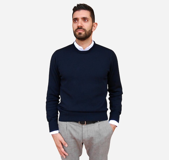 Cashmere Sweater, Sweater Men, Knitted Sweater, Men Pullover Cashmere -   Sweden