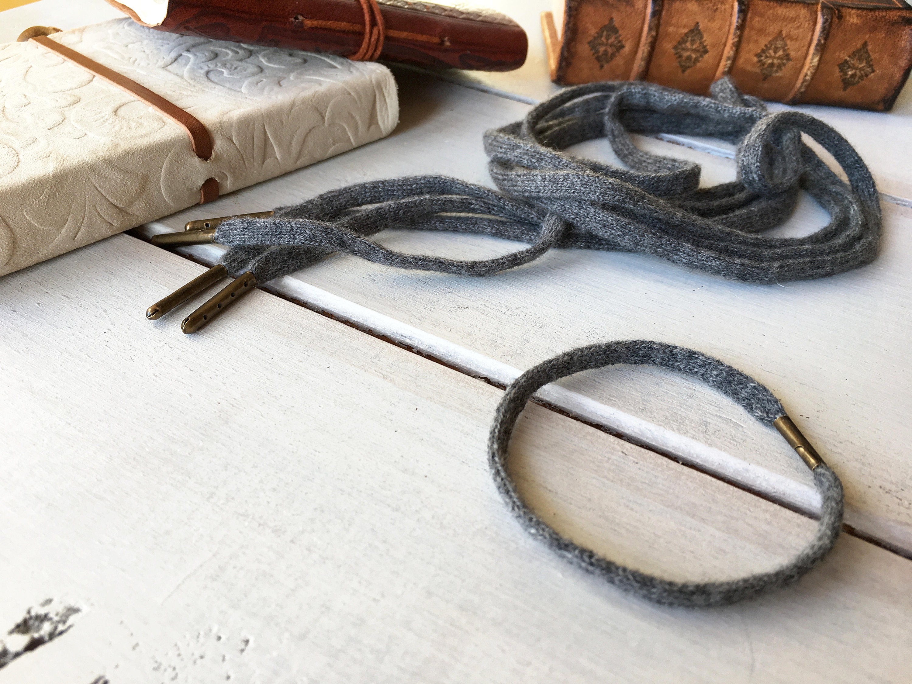 100cashmere Shoelaces Handmade in Italy Etsy