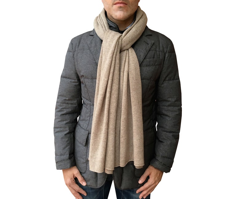 100 Cashmere Scarf Made in Italy Etsy