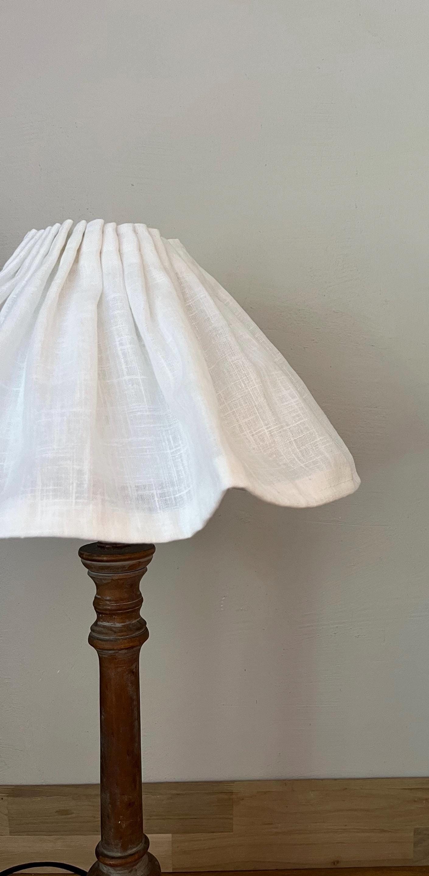 Lot De 2 Jupons D'Abat-jour Shabby En Dentelle Blanche - Style Vintage