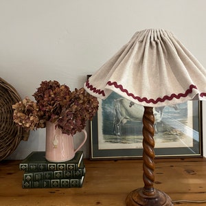 mulberry ric-rac ruffle shade