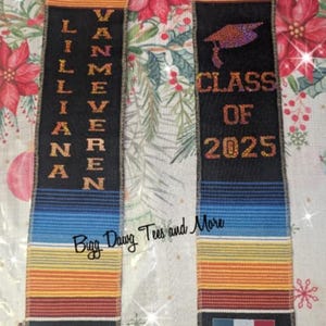 Estolas de Graduación, Mexicano Americano, Estola de Graduacion