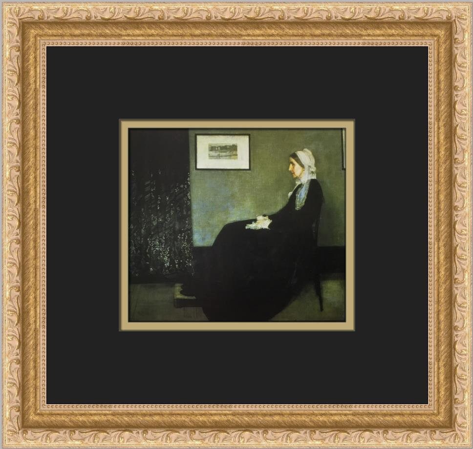 J. Kalan E. Whistler マーメイド絵画 J. Kalan E. Whistler マーメイド絵画 File:Whistlers Mother high res