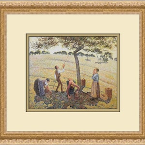 Camille Pissarro Apple Picking Custom Framed Print