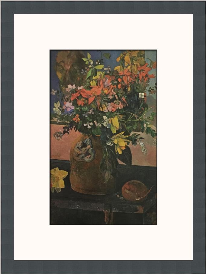 Paul Gauguin Bouquet of Flowers Custom Framed Print - Etsy