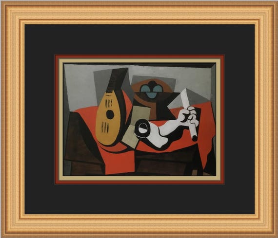 Pablo Picasso Still Life With Mandolin Fruit Bowl Plaster Arm