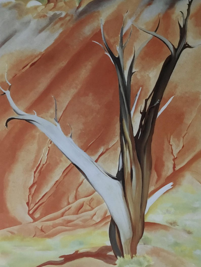 Georgia O'keeffe Gerald's Tree Custom Framed Print - Etsy